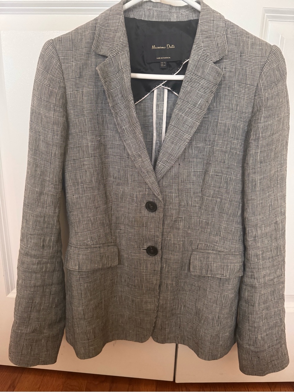 Massimo Dutti Linen Blazer